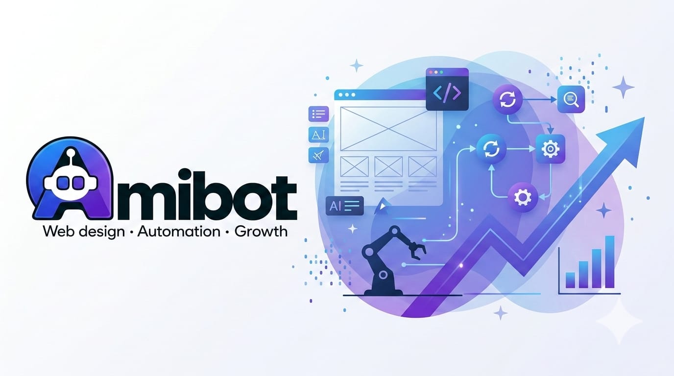 Ejemplo de página web hecha por Amibot